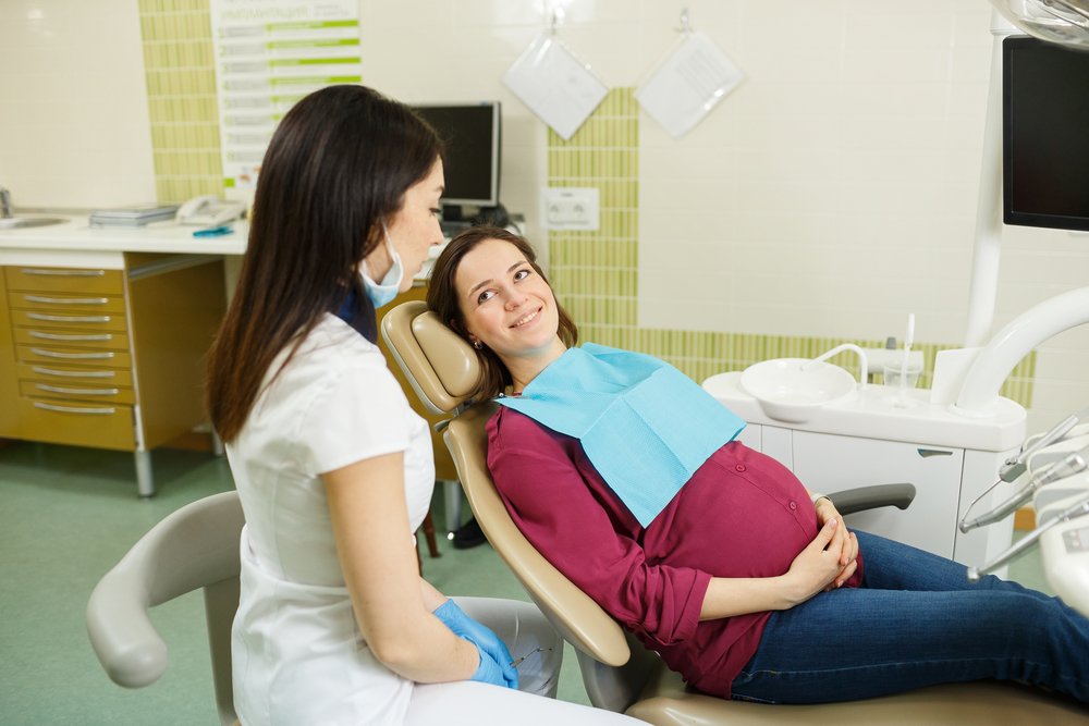 Пример лечения зубов во время беременности