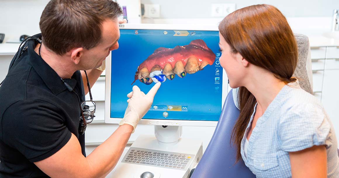 Протезирование зубов по системе CEREC